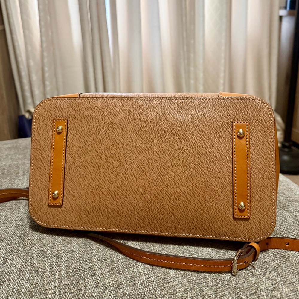 Dooney & Bourke Tan Leather Tote - Picture 5 of 5